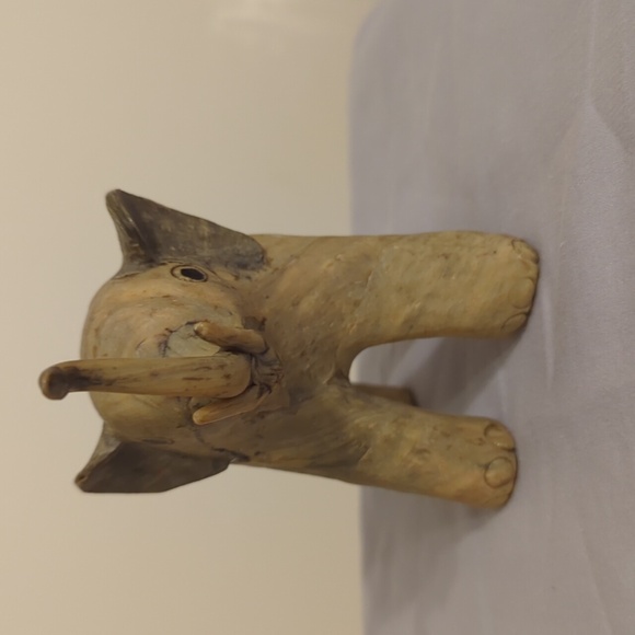 Elephant - vintage handmade figurine - Picture 2 of 4